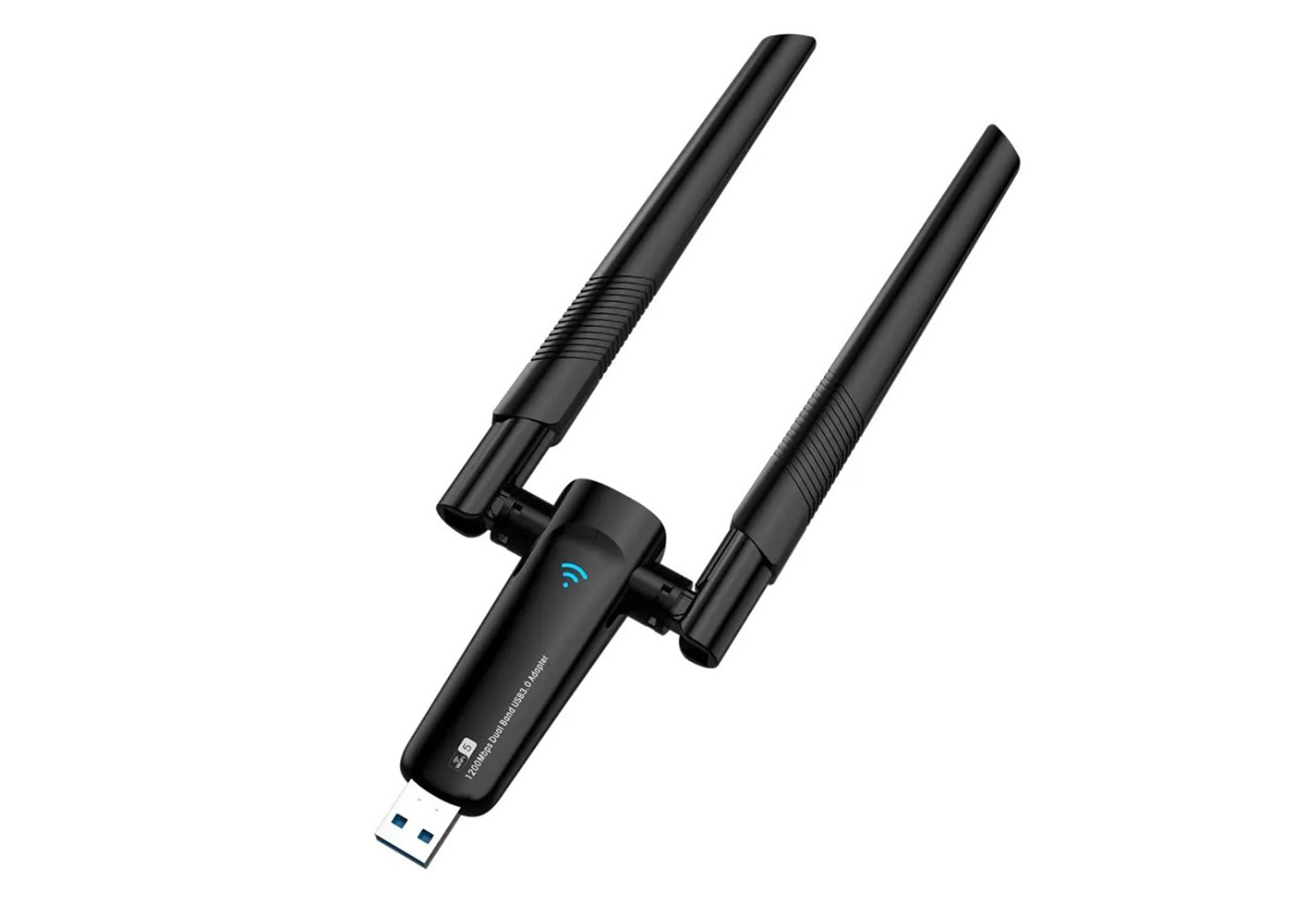 Bilişim Burada PIX-LINK AX1800 ÇİFT ANTEN USB WIRELESS WİFİ ADAPTÖR PL-9340